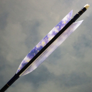 1913黒（6つ矢）七面鳥「美し矢-43-銀河」｜有限会社 しらみず